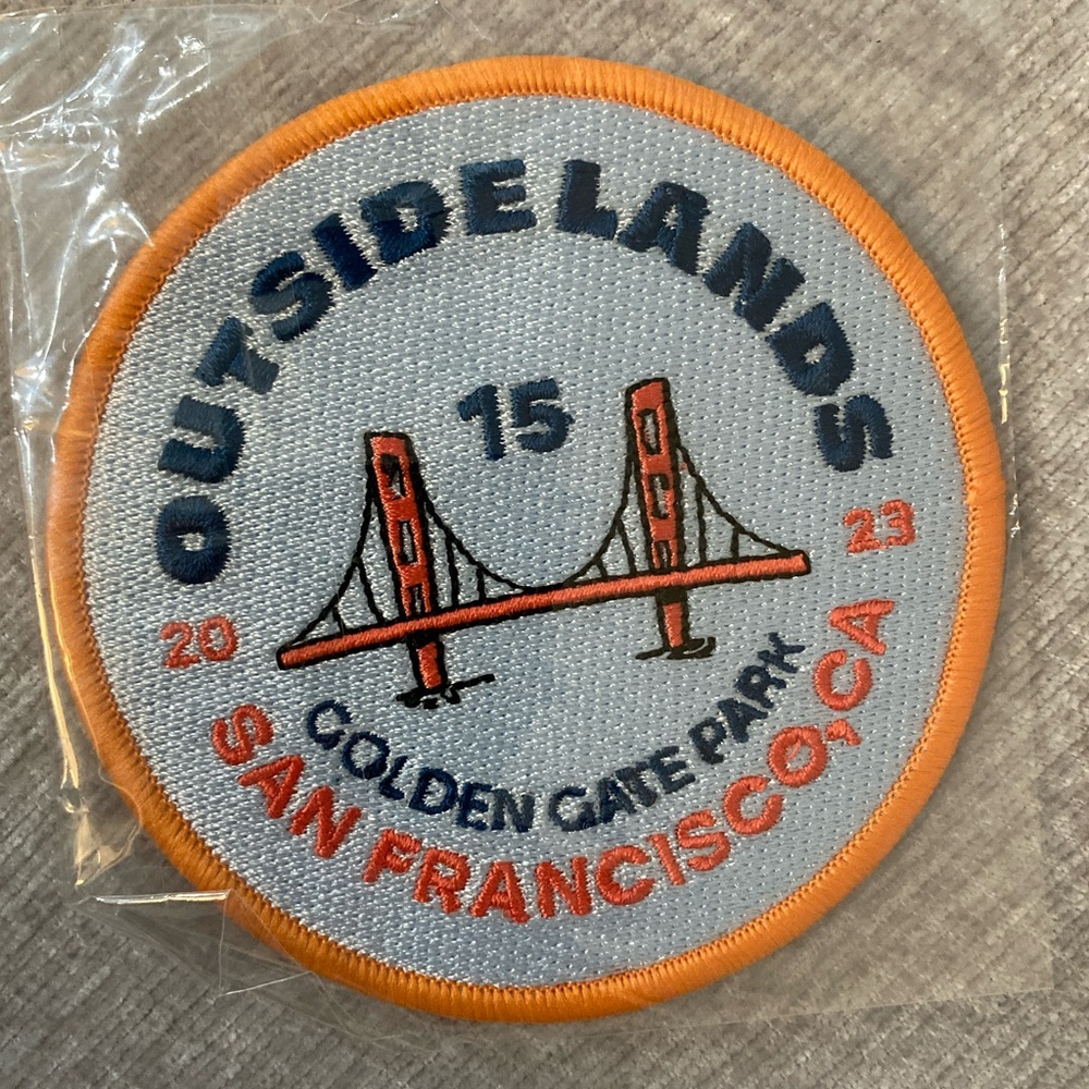 Outside Lands Music Festival Embroidered Patch